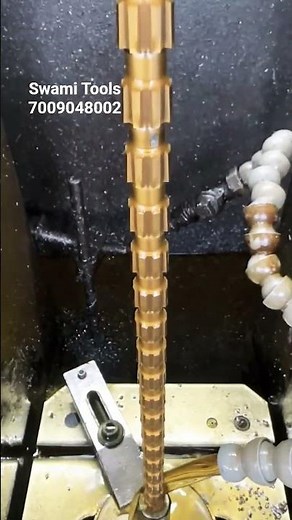 Spline Broach #broach #broaching #spline #keyway