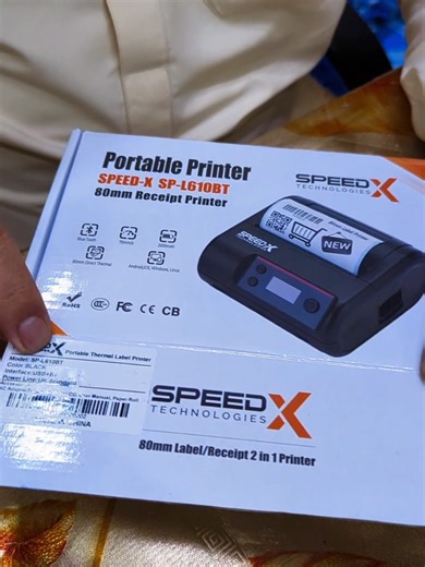 Portable Mini Sticker and Label Printer for Easy Printing