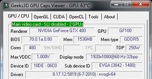 GPU Caps Viewer uygulamasının 1.8.8 sürüm numaralı yeni versiyonu çıktı