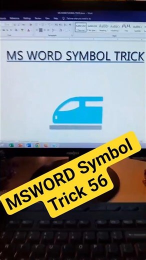 MSWORD Symbol Shortcut Keys Trick 56