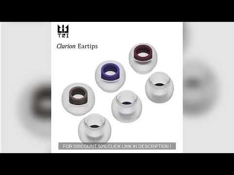 TRI Clarion Silicone Earphone Eartips 3 Pairs for S/M/L Size Discount 50% #AliExpress