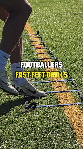 18K views · 213 reactions | Footballers fast feet drills ⚽⚡ #football #skills #soccer #plyometrics #footy #training | Joe Efford Elite Training | Facebook
