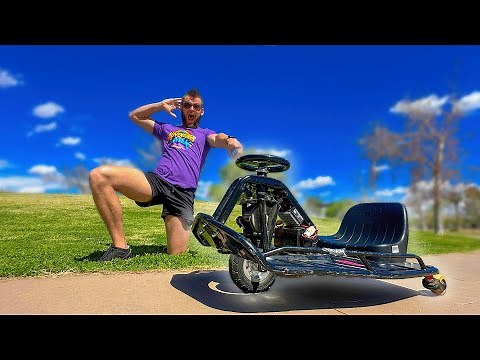 Riding the ULTIMATE FUN Crazy Cart by Razor! 🚗💨