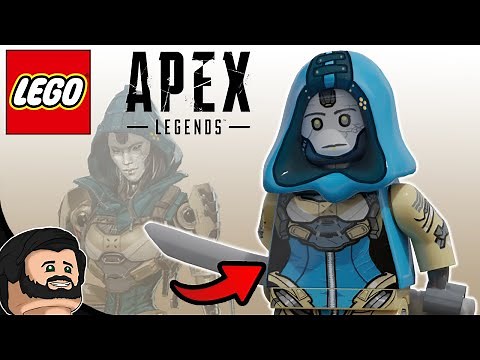 Custom ASH Minifigure! | LEGO Apex Legends