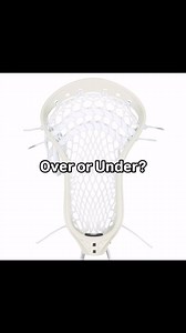 0ver or Under: 90% of all NCAA face-off wins in 2024 were with a Mark 2F. | StringKing