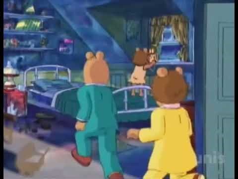 EXTRACT OF ARTHUR'S SERIES, IN ARTHURS' FIRST SLEEPOVER, FRENCH DUB...