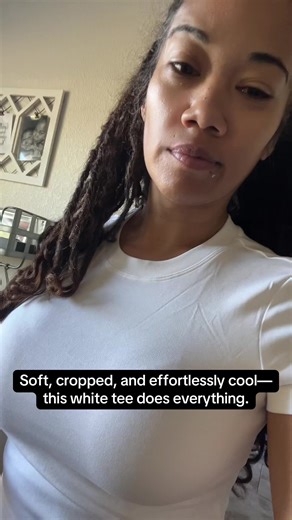 Meet your new everyday favorite 🤍 The tomboy cropped tee that’s clean, comfy, and made to style your way. Pair it with cargos, denim, or skirts—tap to shop and keep it simple, bold, and you. ✨#tiktokshopcreatorpicks #tiktokshopholidayhauls #cropped #tees