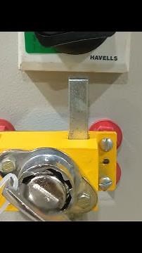 How to work Castle lock system like as 2 key 3 lock #dronveer #mccb #lock #ronislock #machanicallock