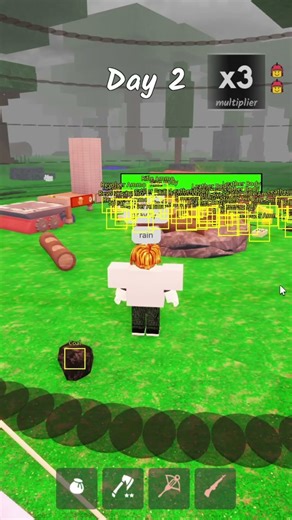 99 Nights in the Forest BUT With Admin Script #roblox #shorts