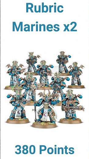 40k 1000 Points: Thousand Sons