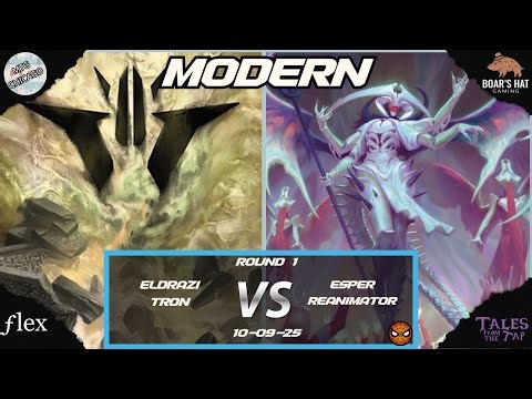 Eldrazi Tron VS Esper Reanimator [MTG Modern Round 1]