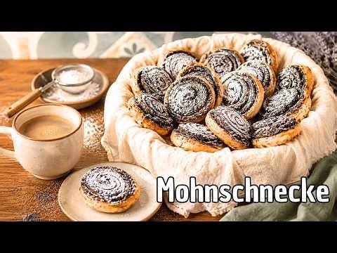 How to Make Quick Poppy Seed Rolls with Puff Pastry 😋 Easy Recipe #331