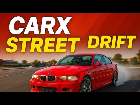 Red E46 M3 Drift Build – Smoothest Drifts in CarX Street! 🔥 Ultimate Street Drift POV
