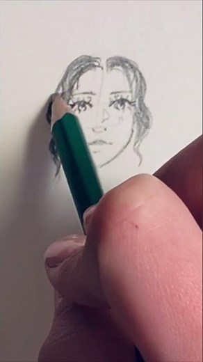 How to draw Katniss from The Hunger Games #hungergames #fanart #drawingtutorial tutorial