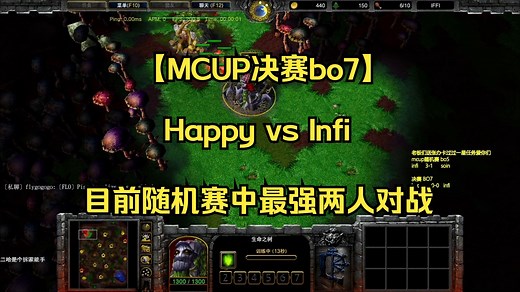 【MCUP决赛bo7】Happy vs Infi 目前随机赛中最强两人对战 2025.12.11 【Fly解说】