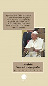 259 reactions · 52 shares | Visitez la page d’accueil de la campagne de prière Un million d’enfants prient le chapelet maintenant ! Vous y trouverez l’information qu’il vous faut pour participer à cet événement international d’envergure. Le vendredi 18 octobre prochain, soyez-y ! | ACN - Aide à l'Église en Détresse | Facebook