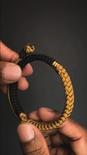 Handmade Paracord Bracelet | Modified Zipper Sinnet Pattern (Step-by-Step)🔥