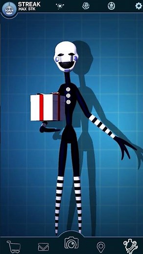 Gray Puppet FNaF Workshop Animation