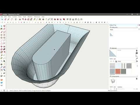 [15] - [SketchUp] How to Make Bathroom in SketchUp - Toilet Tutorial
