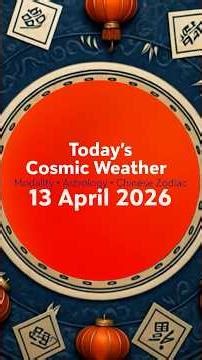 13 April Horoscope: ✨ Pisces Moon Gifts Emotional Depth #astrology #zodiacforecast