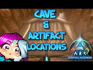 ALL CAVE ENTRANCES & ARTIFACT LOCATIONS - ASA - THE ISLAND