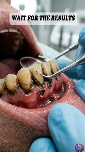 How Black Tartar Is Removed 🦷 Hardened Calculus Cleaning Explained