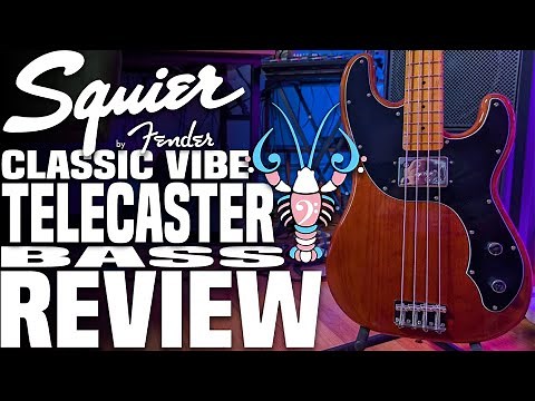 Squier Classic Vibe Telecaster Bass Review - A One Trick Pony Without a Trick - LowEndLobster Review