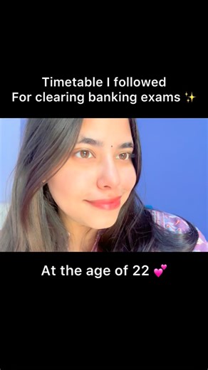 Simran 🌸 on Instagram: "Timetable that took me through the huge competition of banking exams in a short period of time! 🔥 Discipline > Procrastination ⚡️ Confidence > self doubt ✨ #banker #sarkarinaukari #aspirant #governmentjob #bank"