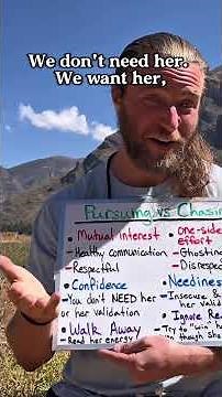 Pursuing vs. Chasing