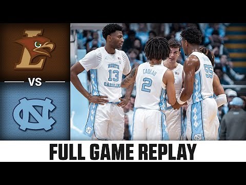 Lehigh vs. North Carolina Full Game Replay | 2023-24 ACC Men's Basketball