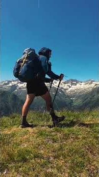 🥾 GR10 – Jour 21De Bagnères-de-Luchon au lac d'Oô. #GR10 #GraveTaRoute #Pyrenees #LacDOo #Randonnee