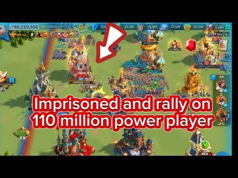 |Imprisoned and rally rok|rise of kingdoms city rally and swarm|rally on 110 power player|