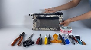 Watch Tool Bag with zipper Organizer and Storage Men Waterproof on Amazon Live