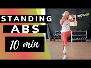 10 min STANDING ABS Workout | Do this everyday to flatten your belly | Core workout over 50