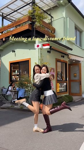 Mitsuki Mitsuhashi/三橋観月 | A special day with my long-distance friend🇯🇵🇮🇩 Can’t wait to see where we meet next??🌏 | Instagram