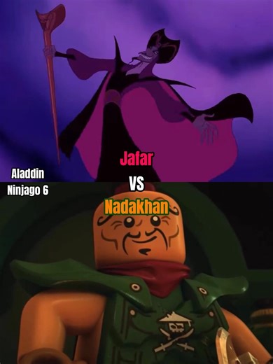 Jafar (Aladdin) vs Nadakhan (Ninjago 6)