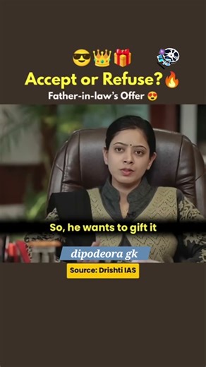 Accept or Refuse 🎁💫 | IAS Mock Interview