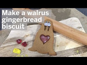 Make a Walrus Heart Gingerbread Biscuit - Horniman Museum and Gardens