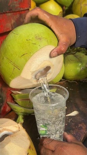 Watch This Perfect Coconut Cut!
