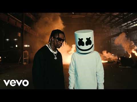 Travis Scott x Marshmello – Nebula Drift (Music Video)