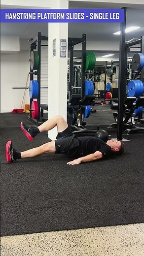 Hamstring Platform Slides Single Leg