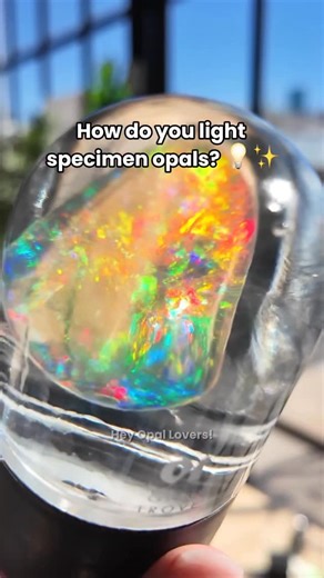 Opal Trove on Instagram: "Let us know if you have any other questions about displaying opals in the comments! 🥰 #opals #gemstones #ethiopianopals #naturalopals"