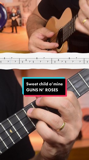 Sweet Child O' Mine Ukulele Tutorial