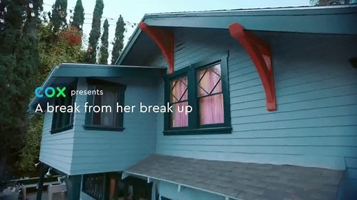 Cox Communications Panoramic Wifi TV Spot, 'A Break From Her Break-Up' Song by Francesca Blanchard