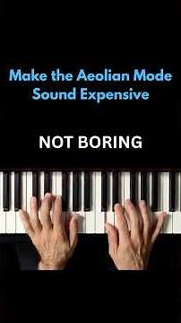 How to improvise in the Aeolian Mode using a Simple Rhythmic Idea