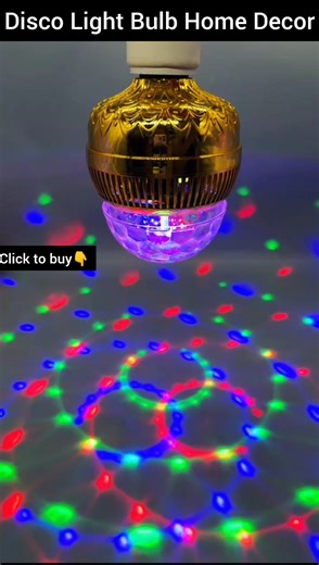 Disco Light Led Bulbs Room Decor #flipkart #ledbulb #roomdecoration