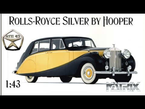 Rolls-Royce by Hooper🔹️Matrix🔹️РетроКлассика 1:43