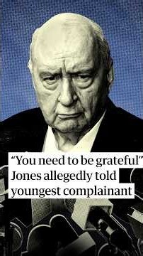 "You need to be grateful": AlanJones allegedly told youngest complainant