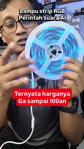 Kautsar Nugroho Akib, S.Ds on Instagram: "Link👉 https://s.shopee.co.id/2g4dIgaaAd lampu LED strip RGB perintah sensor suara AI #lampuledstrip #lampu #ledstrip #lampurgb #lampusensorsuara"