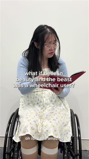 I absolutely adore this idea and after talking about it on TikTok when I first filmed this video, a few people suggested — what if Maurice started inventing things because of Belle’s disability and that’s how he became the inventor he is now! It got me thinking, maybe he could have invented adaptive devices for Belle, satchels for her wheelchair for books, tools she could use, or even have been the one who designed her wheelchair! Of course all of this would be implied through costume and set de